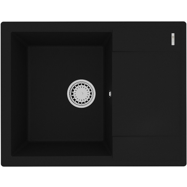 Мойка для кухни врезная Lemark Imandra 640 640x500 антрацит (9910019)