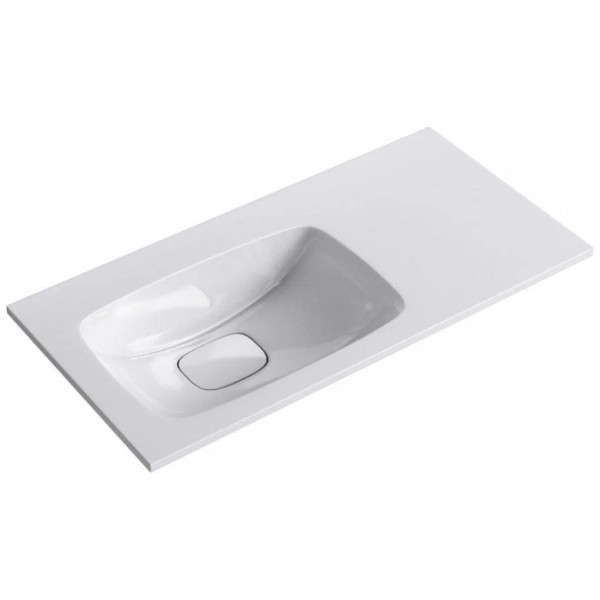 Раковина встаиваемая Aqwella Malaga 91,8x45 левая (MAL.09.04.D-L)