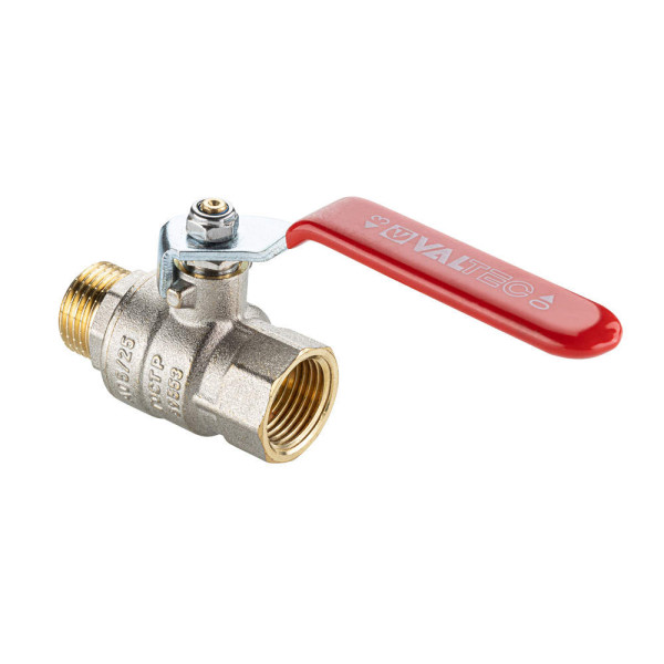 Кран 1/2" ВН шаровый Valtec Base-ГОСТ (красная ручка) VT.215S.N.04 Кран 1/2" ВН шаровый Valtec Base-ГОСТ (красная ручка) VT.215S.N.04