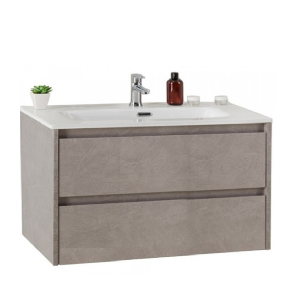 Тумба подвесная BelBagno Kraft 100 Cemento Grigio (KRAFT-1000-2C-SO-CG)