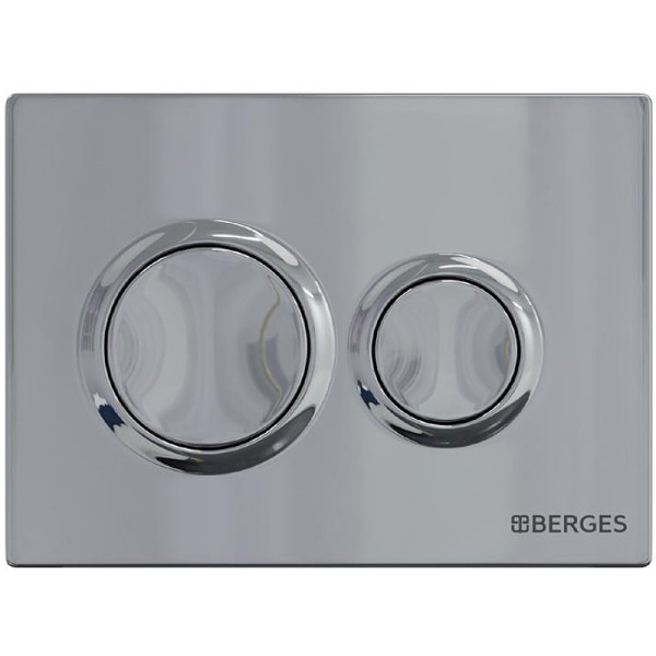 Комплект инсталляция с унитазом Berges Novum525 c с кнопкой O3 хром глянец, унитаз EGO Rimless, сиденье Okus Slim SO (043249) Комплект инсталляция с унитазом Berges Novum525 c с кнопкой O3 хром глянец, унитаз EGO Rimless, сиденье Okus Slim SO (043249)