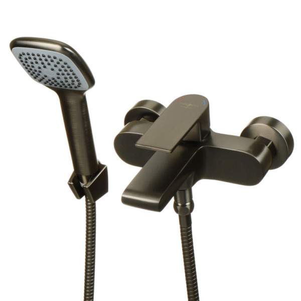 Смеситель для ванны и душа Melodia della vita Waltz оружейная сталь (MDV30140gn) Смеситель для ванны и душа Melodia della vita Waltz оружейная сталь (MDV30140gn)