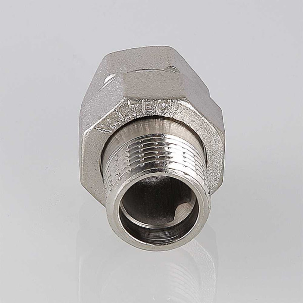 Сгон прямой 1" ВН Valtec (никель) (VTr.341.N.0006) Сгон прямой 1" ВН Valtec (никель) (VTr.341.N.0006)