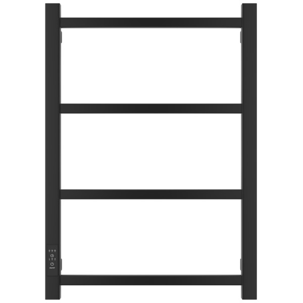 Полотенцесушитель электрический Сунержа Стилье Формат 26 600x400 матовый провод слева/справа чёрный (31527-6040)