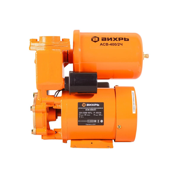 Станция водоснабжения автономная Вихрь АСВ-400/2Ч (68/1/23)