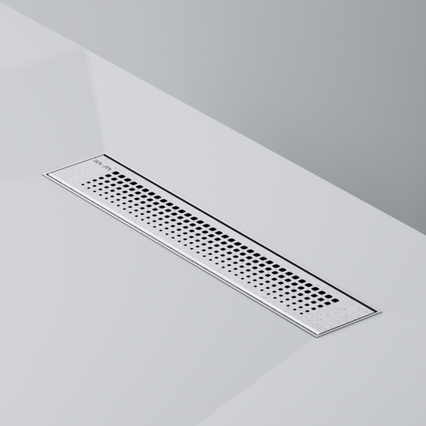 Душевой лоток AM.PM PrimeFlow линейный универс затвор Cut Gradient 40 см сталь мат (W02SC-P11-040-01SB)