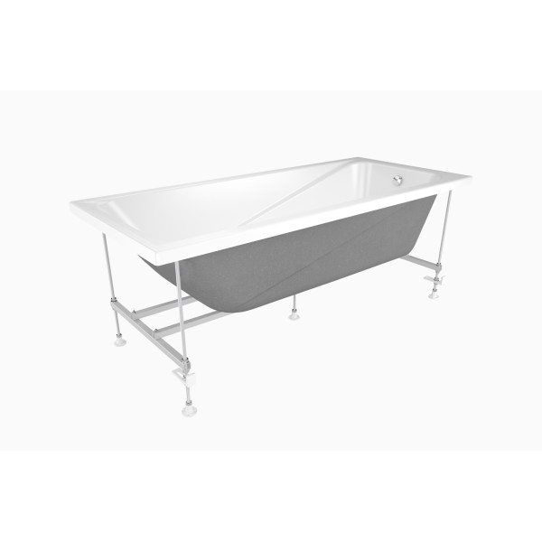 Ванна акриловая Метакам Light 170x70x43 белая (АВS_011277)
