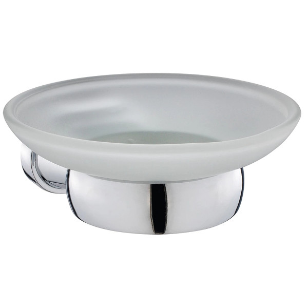 Мыльница Osgard Framtida 10x10,5x4,6 хром (51603)