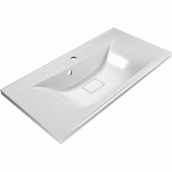 Раковина встраиваемая BelBagno 90 белая (BB900/450-LV-MR-PR) Раковина встраиваемая BelBagno 90 белая (BB900/450-LV-MR-PR)