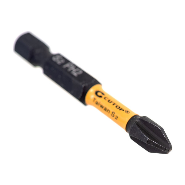Бита торсионная PH2 50 мм (сталь, 2 шт) CUTOP Profi Plus (84-348)