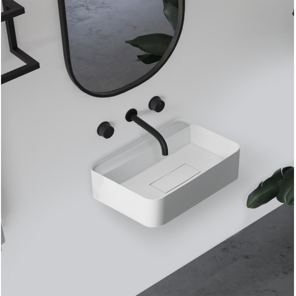 Раковина подвесная Abber Stein 500x400 белый матовый (AS2626) Раковина подвесная Abber Stein 500x400 белый матовый (AS2626)