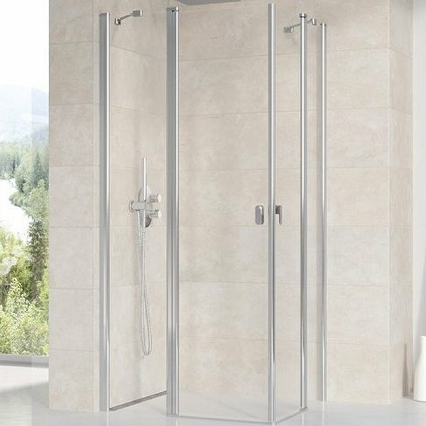 Дверь душевая Ravak Chrome 120x195 стекло прозрачное, профиль хром (1QVG0C0Z1)