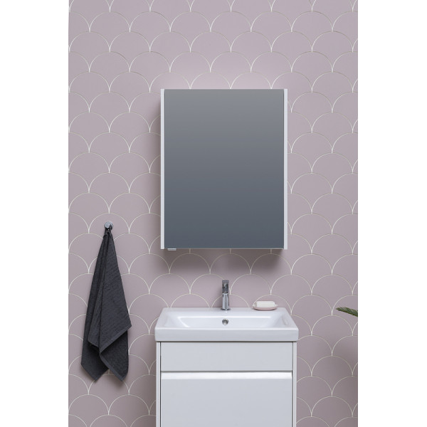 Зеркало-шкаф Aquanet Палермо 59x75 белый (00203939) Зеркало-шкаф Aquanet Палермо 59x75 белый (00203939)