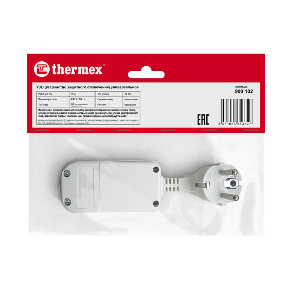 УЗО универсальное Thermex 16А (900 102) УЗО универсальное Thermex 16А (900 102)