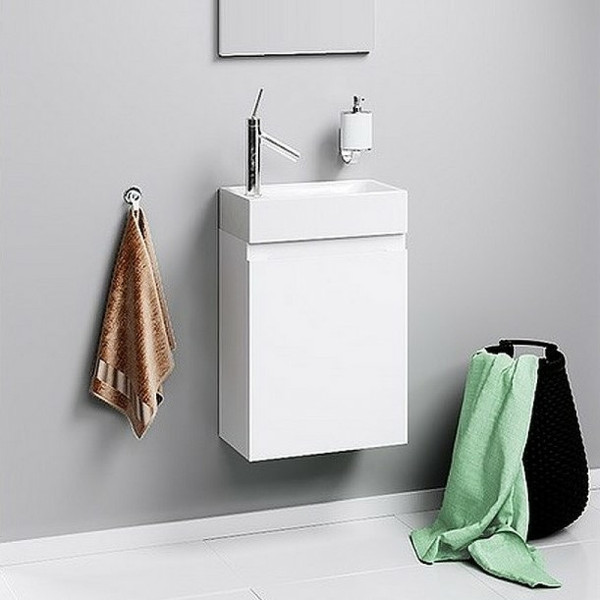 Тумба подвесная Aqwella Leon 400x220x500 белый (Ln-MP.01.04/W)