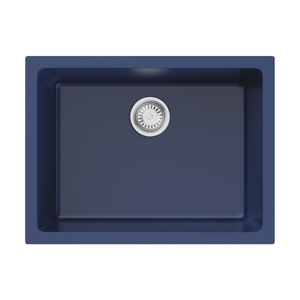 Мойка для кухни врезная Omoikiri Okinoshima 61-U/I-IB Matt Natceramic/indigo blue матовый (4993049)