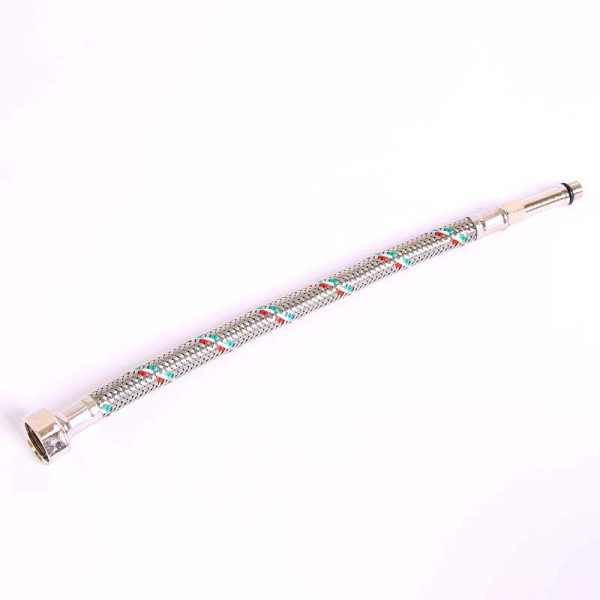 Подводка гибкая для смесителя Uni-Fitt 300 мм 1/2"*МL10х1 удл. штуцер DN 8 оплётка из нерж. стали (503S2803)