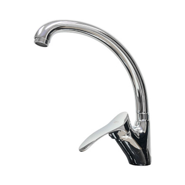 Смеситель для кухни L4101 хром, высокий излив Ligeya (L4101 Ligeya)