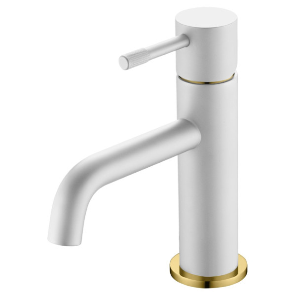 Смеситель для раковины Boheme Uno золотой (461-WG) Смеситель для раковины Boheme Uno золотой (461-WG)