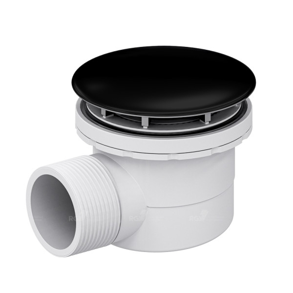 Сифон для душевых поддонов RGW Velplex QYD-06 черный (18241106-04) Сифон для душевых поддонов RGW Velplex QYD-06 черный (18241106-04)