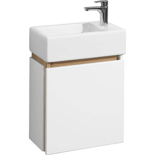 Тумба-умывальник Aquaton подв Эклипс М эбони св пр/1WH301972 Раковина Эрис (1A1728K1EK49R)