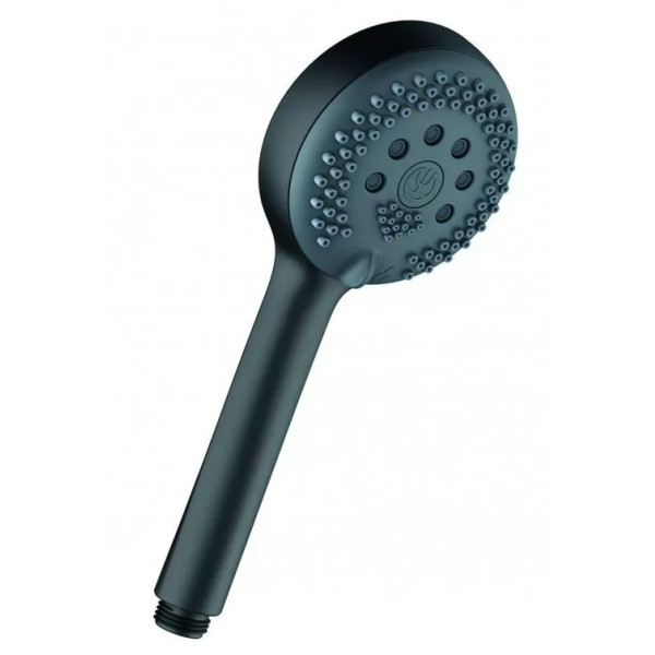 Душевая лейка 3S DN15 черный матовый Kludi (6830039-00)