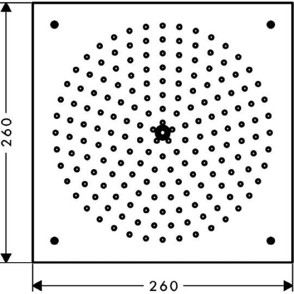Душ верхний Hansgrohe Raindance Air (26472000) Душ верхний Hansgrohe Raindance Air (26472000)