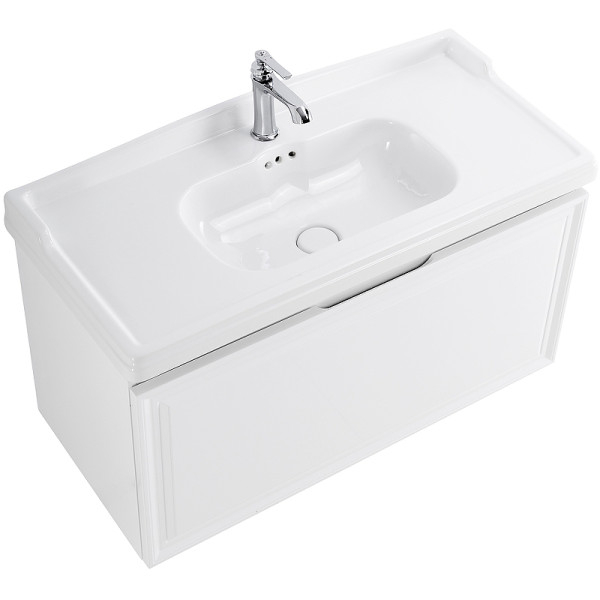 Тумба подвесная Cezares Giubileo 100x50 Bianco Lucido (GIUBILEO-100-1C-SO-BL)