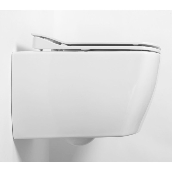 Унитаз подвесной Creavit Elegant 37x51,3x35 белый (EG321-11CB00E-0000)