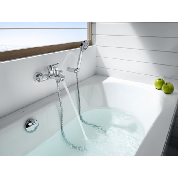 Смеситель для ванны и душа Roca L20 хром (7.5A02.0.9C0.M) Смеситель для ванны и душа Roca L20 хром (7.5A02.0.9C0.M)