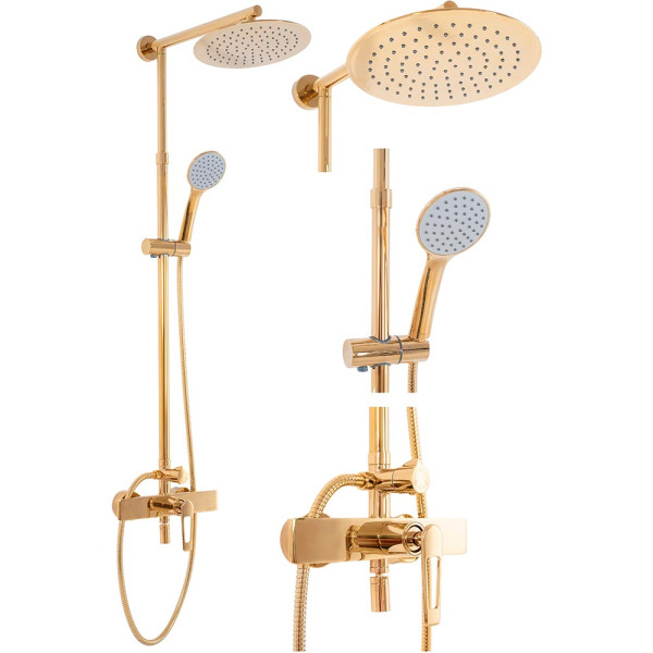 Душевая система REA Aldi Gold (REA-P8802)