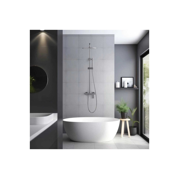 Система душевая Aquatek Лира хром (AQ2440CR)