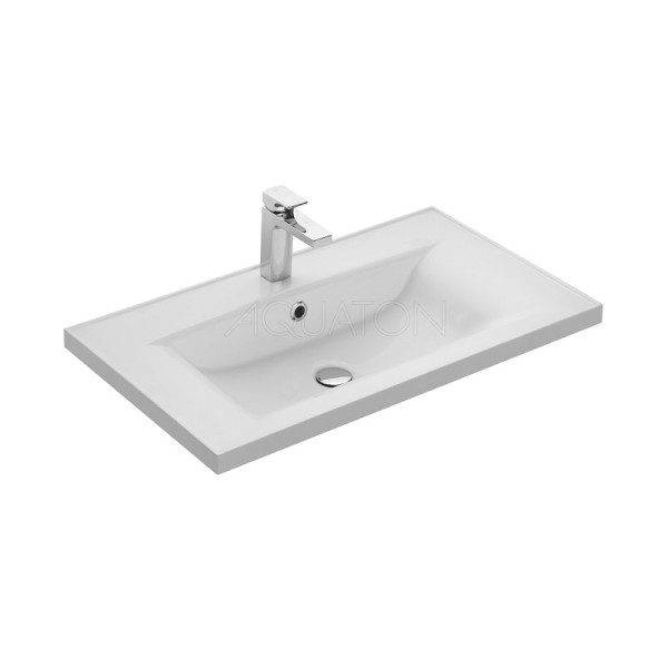 Раковина мебельная Aquaton 80x45x14,5 белая (1A722931AG010) Раковина мебельная Aquaton 80x45x14,5 белая (1A722931AG010)