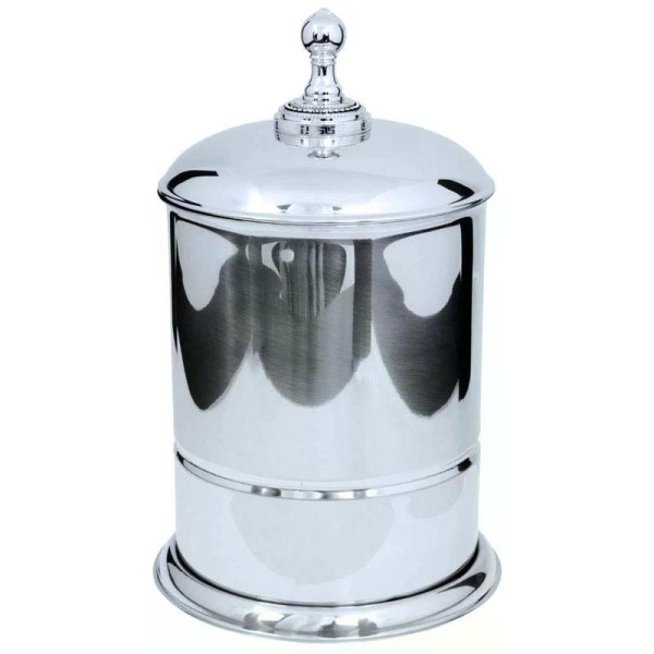 Ведро для мусора Boheme Brillante 21x21x33 хром (10437)