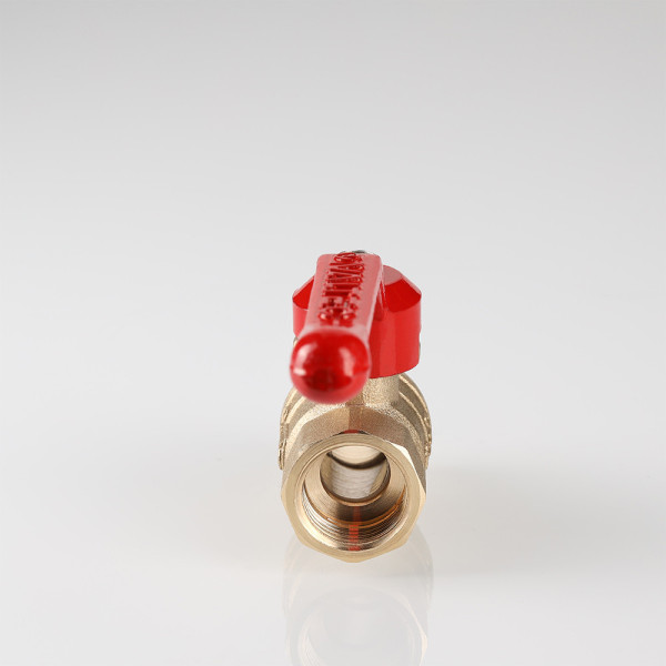 Кран 1/2" ВН шаровый Valtec Стандарт без покрытия (красная ручка) VT.121.GN.06 Кран 1/2" ВН шаровый Valtec Стандарт без покрытия (красная ручка) VT.121.GN.06
