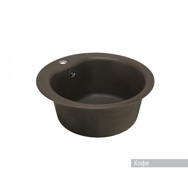 Мойка для кухни врезная Aquaton Мида 510x510x211 кофе (1.A712.7.32M.D28.0)