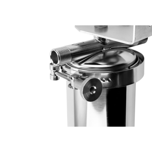 Фильтр колбовый Гейзер Тайфун 1/2" 10SL со сливом (нержавеющая сталь, с универсальным картриджем для холодной и горячей воды) (32069) Фильтр колбовый Гейзер Тайфун 1/2" 10SL со сливом (нержавеющая сталь, с универсальным картриджем для холодной и горячей воды) (32069)