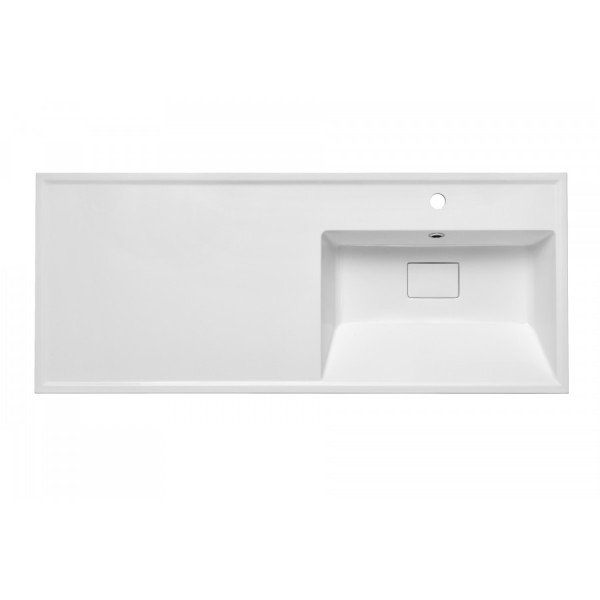 Раковина над стиральной машиной Aquaton Лайн 50x120x16 R белый (1.A720.8.3KL.F01.0)