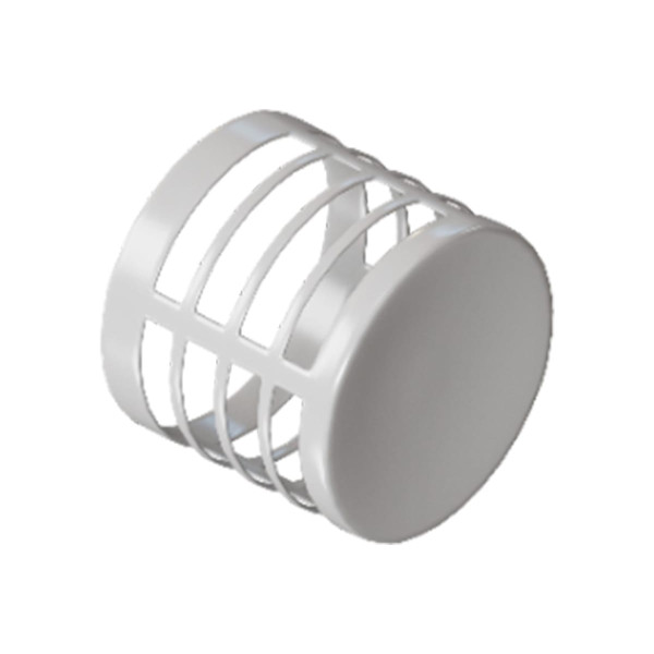 Наконечник Rommer белый 80 мм. (алюминий) (RCA-0080-010004) Наконечник Rommer белый 80 мм. (алюминий) (RCA-0080-010004)