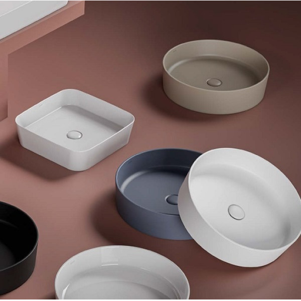 Раковина накладная Creavit белая (UL040-00BM00E-0000)