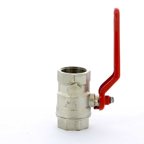 Кран Itap 1" ВВ шаровый (спускной клапан, красная ручка) (1150100)