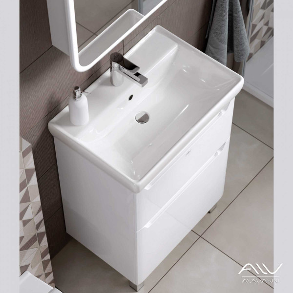 Тумба напольная Lana Alavann 60 (белая)