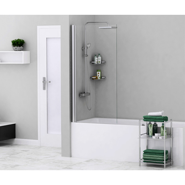 Шторка на ванну WasserKRAFT Berkel 48P01-80 80х140 стекло прозрачное Шторка на ванну WasserKRAFT Berkel 48P01-80 80х140 стекло прозрачное