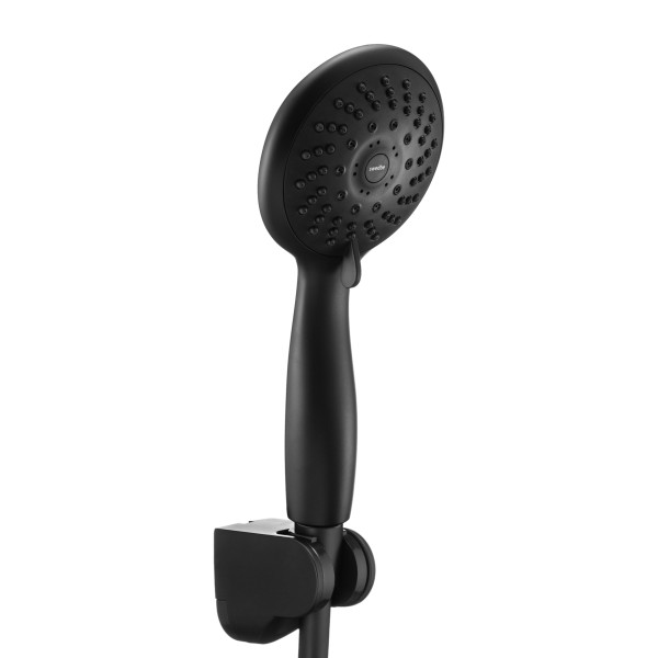 Душевой гарнитур Swedbe Hermes черный (5135B)