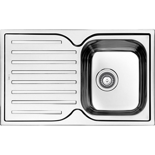 Мойка для кухни врезная Iddis Strit S 78x48 с сифоном нержавеющая сталь шелк (STR78SDi77S) Мойка для кухни врезная Iddis Strit S 78x48 с сифоном нержавеющая сталь шелк (STR78SDi77S)