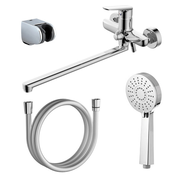 Смеситель для ванны и душа Azario Campo хром (AZ-KX138275C) Смеситель для ванны и душа Azario Campo хром (AZ-KX138275C)