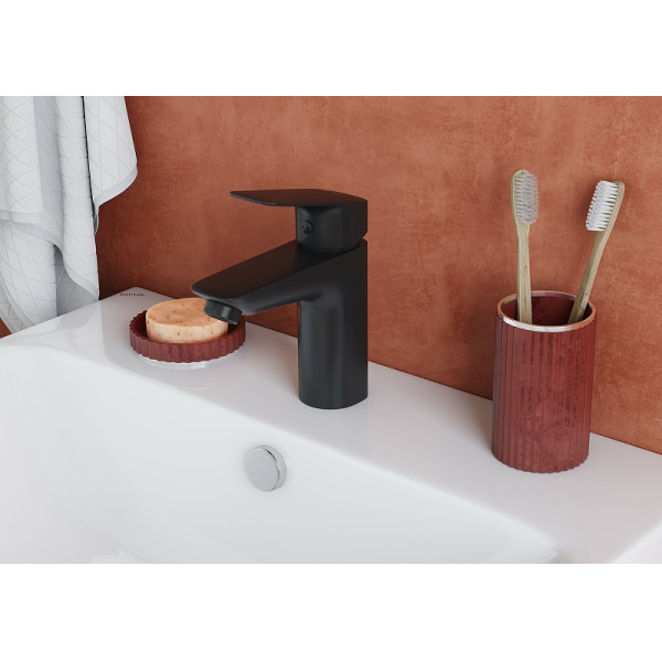 Смеситель для раковины Santek Таос черный (WH5A02009N001)