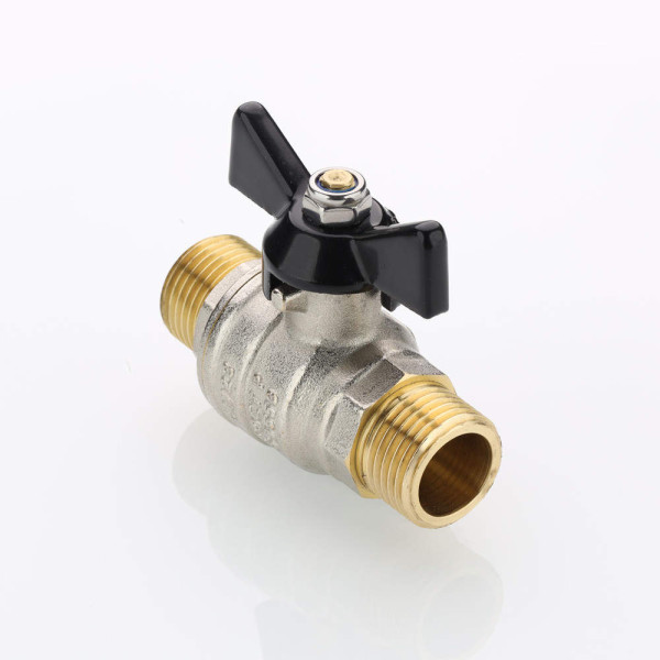 Кран 1/2" НН шаровый Valtec Perfect-ГОСТ (черная бабочка) VT.419.N.04 Кран 1/2" НН шаровый Valtec Perfect-ГОСТ (черная бабочка) VT.419.N.04