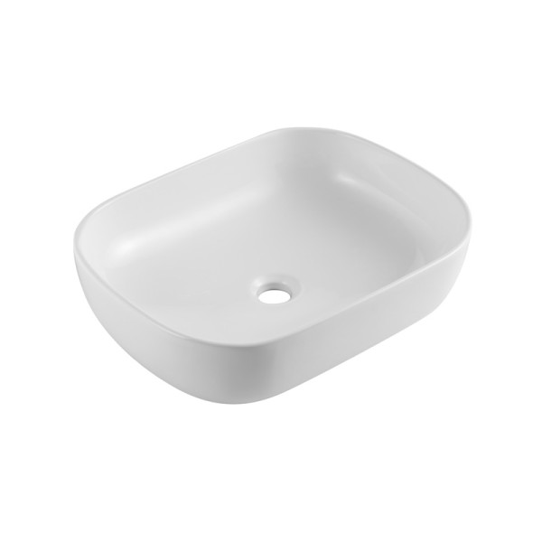 Раковина накладная Azario Light 50x13,5x40 белая (AZ41015)