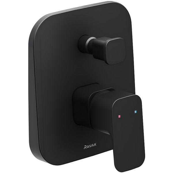 Смеситель для душа Ravak внешняя и внутренняя часть TD F 061.20 черный (X070156) Смеситель для душа Ravak внешняя и внутренняя часть TD F 061.20 черный (X070156)